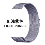 Suitable for Apple iwatch S10/11 Milanese stainless steel strap magnetic buckle