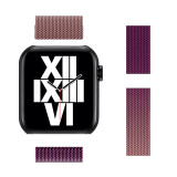 Suitable for Apple iwatch S10/11 Milanese stainless steel strap magnetic buckle