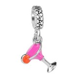 Pandora's new alloy diamond inlaid butterfly radio bead DIY accessories accessories accessories
