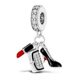 Pandora Hot Selling Cartoon Alloy Spider Man Crocodile Faceless Male Bead DIY Accessories