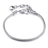DIY snake bone chain adjustable bracelet