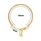 DIY snake bone chain adjustable bracelet
