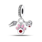 Cute cartoon dress pendant, oil dripping cat bone bracelet, beaded DIY accessory accessories