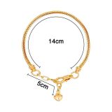 DIY snake bone chain adjustable bracelet