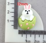 12mm snap button DIY charms Bonnie Rabbit Bright Face Rabbit Resin