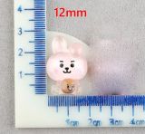 12mm snap button DIY charms Cartoon Pacha Dog Resin
