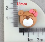 12mm snap button DIY charms Koala bee teddy bear resin