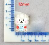 12mm snap button DIY charms Cartoon Pacha Dog Resin