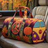 New printed women's yoga bag, handbag, embroidered travel bag, multifunctional sports and fitness bag