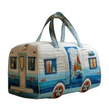 New printed women's yoga bag, handbag, embroidered travel bag, multifunctional sports and fitness bag