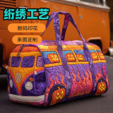 New printed women's yoga bag, handbag, embroidered travel bag, multifunctional sports and fitness bag