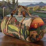 New printed women's yoga bag, handbag, embroidered travel bag, multifunctional sports and fitness bag