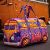 New printed women's yoga bag, handbag, embroidered travel bag, multifunctional sports and fitness bag