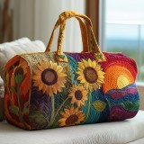 New printed women's yoga bag, handbag, embroidered travel bag, multifunctional sports and fitness bag