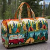 New printed women's yoga bag, handbag, embroidered travel bag, multifunctional sports and fitness bag