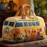 New printed women's yoga bag, handbag, embroidered travel bag, multifunctional sports and fitness bag