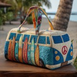 New printed women's yoga bag, handbag, embroidered travel bag, multifunctional sports and fitness bag