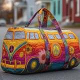 New printed women's yoga bag, handbag, embroidered travel bag, multifunctional sports and fitness bag