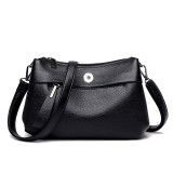 New 20mm snap button jewelry single shoulder crossbody bag, minimalist mom bag, women's bag