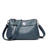 New 20mm snap button jewelry single shoulder crossbody bag, minimalist mom bag, women's bag