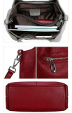 New large capacity tote bag for women, soft leather crossbody shoulder bag for women