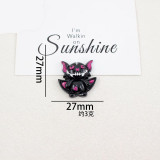 Cartoon Halloween series 20mm snap button Resin DIY Jewelry