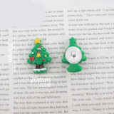 Christmas Cartoon Series 20mm snap button Resin DIY Jewelry