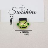 Cartoon Halloween series 20mm snap button Resin DIY Jewelry