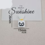 Cartoon Halloween series 20mm snap button Resin DIY Jewelry