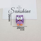 Halloween handmade  20mm snap button Resin DIY Jewelry