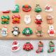 Bright Christmas Series 20mm snap button Resin DIY Jewelry