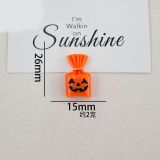 Cartoon Halloween series 20mm snap button Resin DIY Jewelry