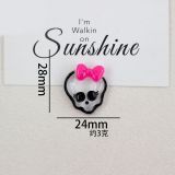 Cartoon Halloween series 20mm snap button Resin DIY Jewelry