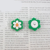 Christmas Cartoon Series 20mm snap button Resin DIY Jewelry