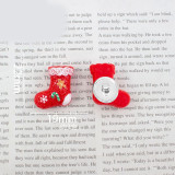 Christmas Cartoon Series 20mm snap button Resin DIY Jewelry