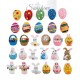 Cartoon Easter Series 20mm snap button Resin DIY Jewelry