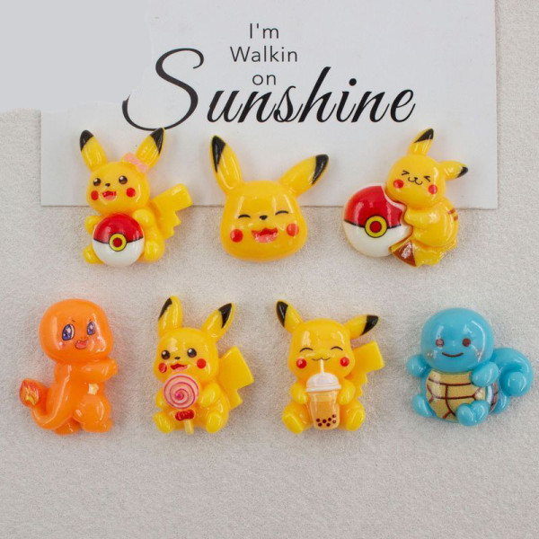 Cartoon Animal Series Handmade 20mm snap button Resin DIY Jewelry