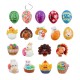 Cartoon Easter Series 20mm snap button Resin DIY Jewelry