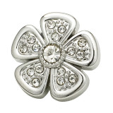 Flower Pearl Bear LOVE  rhinestone Metal 20MM Snap buttons