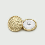 Flower  vintage Metal resin 20MM Snap buttons