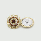 Flower Pearl Bear LOVE  rhinestone Metal 20MM Snap buttons