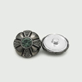 Flower Pearl Bear LOVE  rhinestone Metal 20MM Snap buttons