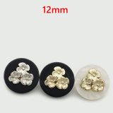 Flower  vintage Metal resin 12MM Snap buttons  fit 12mm snap jewelry