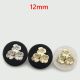 Flower  vintage Metal resin 12MM Snap buttons  fit 12mm snap jewelry