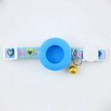 Pet locator protective cover Airtag dedicated GPS collar silicone leather cover pet collar neck cover