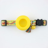 Pet locator protective cover Airtag dedicated GPS collar silicone leather cover pet collar neck cover