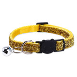 Golden onion pet collar, dog neck collar, safety buckle collar, cat collar, cat collar, dog collar DIY