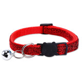 Golden onion pet collar, dog neck collar, safety buckle collar, cat collar, cat collar, dog collar DIY