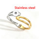 12mm 20mm snap button bangle Stainless steel geometric opening bracelet