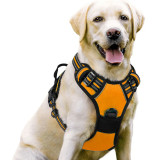 Dog leash pet chest and back nylon dog leash large dog harness pet supplies wholesale